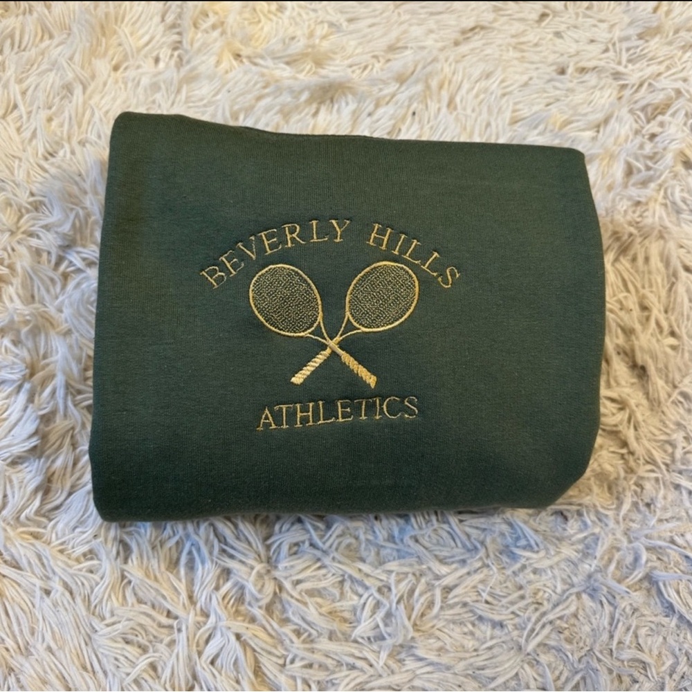 Embroidered sweatshirt